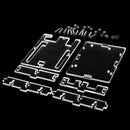 Case Housing Made of Transparent Acrylic Case Clear cover for Arduino UNO R A6B8