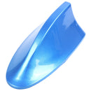 Special car Radio FM SUV Roof Antenna Shark Fin Aerial Universal Signal blu