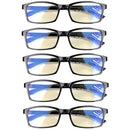 Fashion Ultra Light Weight TR90 Anti Blue Anti Fatigue Reading Glasses