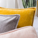 Chenille Throw Pillow Case Cushion Cover Seat Sofa Case Home Bedroom Decor 45 x 45cm