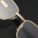 KCASA Crystal Lens Reading Glasses Presbyopia Flexile Board Frame