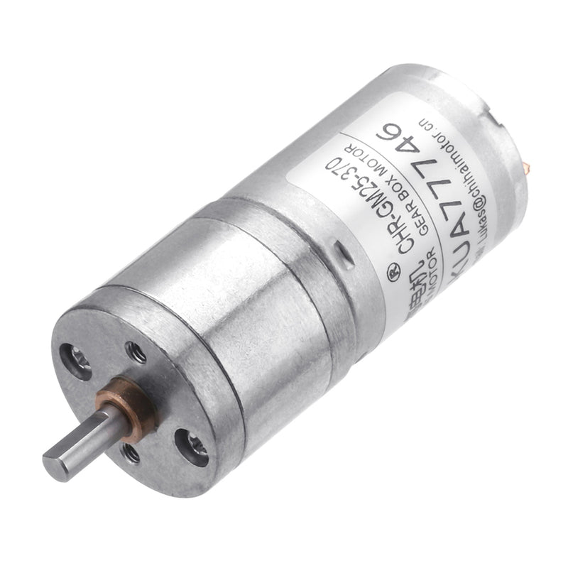 CHIHAI CHR-GM25-370 Motor DC 24V 1:98.8 60rpm Permanent Magnet Micro Gear Motor