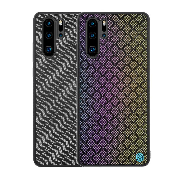 NILLKIN Woven Polyester Mesh Reflective Anti-fingerprint Protective Case for HUAWEI P30 Pro 2019