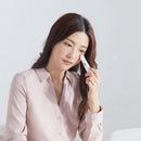 WllSkins LCD Display Color Light Eyes Massager Wand USB Eye Beauty Massage Stick Heated Black Gallstone Magnetic Vibration Eye Care for Anti-Aging Wrinkle Relieving Dark Circles Fatigue Puffiness