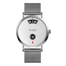 SKMEI 1489 Creative Dial Design 30M Waterproof  Business Style Men Watch Quartz Watch