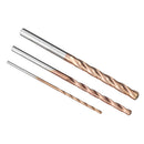 Drillpro 3 Flutes 1-2.5mm Milling Cutter HRC55 Tungsten Steel Carbide AlTiN Coating End Mill CNC Tool