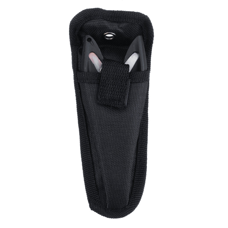 Stainless Steel Fishing Pliers Grip Fish LIp Gripper Fishing Tackle Fishing Tools w/ Sheath Lanyard Holder