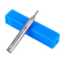 Drillpro 8pcs 2-12mm 4 Flute End Mill Cutter HSS Straight Shank Milling Cutter CNC Tool