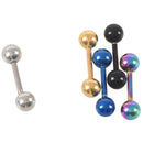 Colorful TITANIUM TRAGUS CARTILAGE Helix Ear Rings Stud Barbell Piercing Je H3Y9
