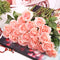 Rose Artificial Flowers Single Branch Fake Flower for Home Decoration Wedding Moistening Silk Roses