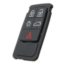 5 Buttons Remote Key Rubber Pad Replacement For Volvo S60 S80 XC70 XC90
