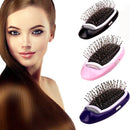 Portable Electric Ionic Hairbrush Takeout Mini Massage 3D Inflatable Hair Brush Comb