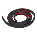 1.9M Car Vehicle Door Window P Type Rubber Hollow Air Sealed Seal Strip
