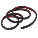 1.9M Car Vehicle Door Window P Type Rubber Hollow Air Sealed Seal Strip