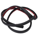 1.9M Car Vehicle Door Window P Type Rubber Hollow Air Sealed Seal Strip
