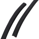 1.9M Car Vehicle Door Window P Type Rubber Hollow Air Sealed Seal Strip