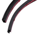 1.9M Car Vehicle Door Window P Type Rubber Hollow Air Sealed Seal Strip