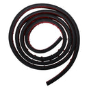 1.9M Car Vehicle Door Window P Type Rubber Hollow Air Sealed Seal Strip