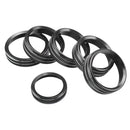 6Pcs Air Conditioner & Audio Switch Knob Car Decorative Ring Cover Trim For Ford F150 16-18