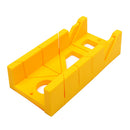 Multi-Functional Miter Saw Box 45 / 90 Degree Yellow/Black Cabinet Case Woodworking Tool