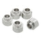 5PCS 5mm Bore Stainless Steel Eccentric Spacers Nut For V Wheel Aluminium Extruder 3D Printer Reprap