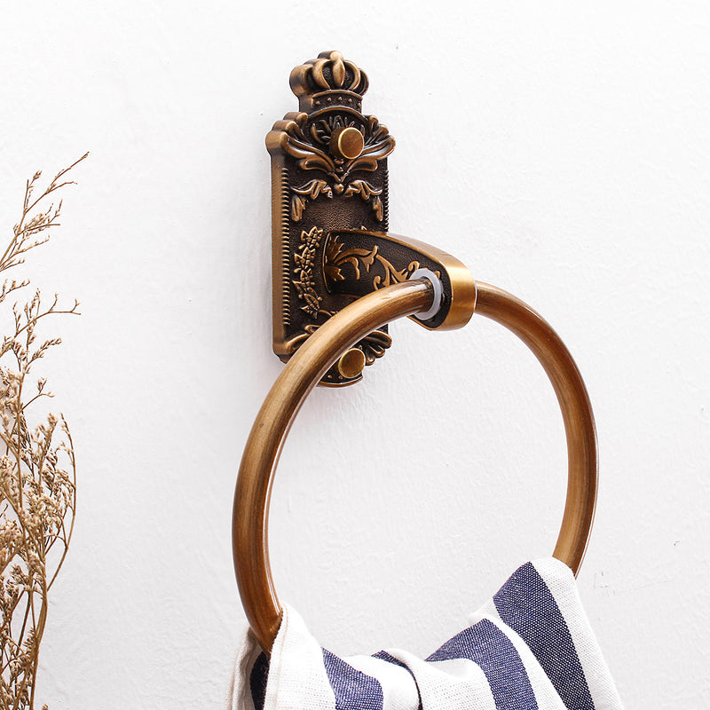 Towel Ring Antique Bronze Classic Bathroom Accessories Bath Towel Cloth Holder