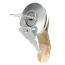 Keyed Alike Mailbox Drawer Cupboard Locker Filing Cabinet Cam Lock 90 Rotation + 2 Keys