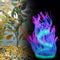 Aquarium Fish Tank Waterplant Decor Glowing Sea Anemone Coral Plant Ornament New