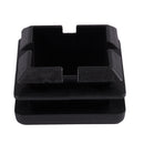 Square Table Chair Leg Tube Pipe Feet Insert Cap 25mmx25mm 30pcs Black Z4S3
