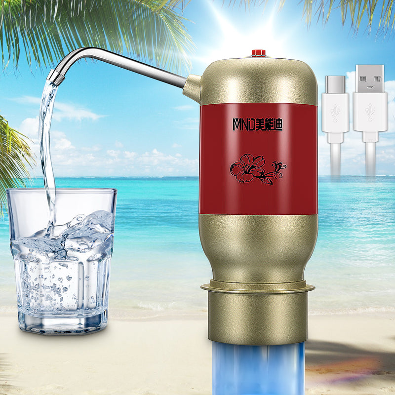 Electric Automatic Water Pump Dispenser Gallon Bottle Drinking With USB Cable Poratable Switch