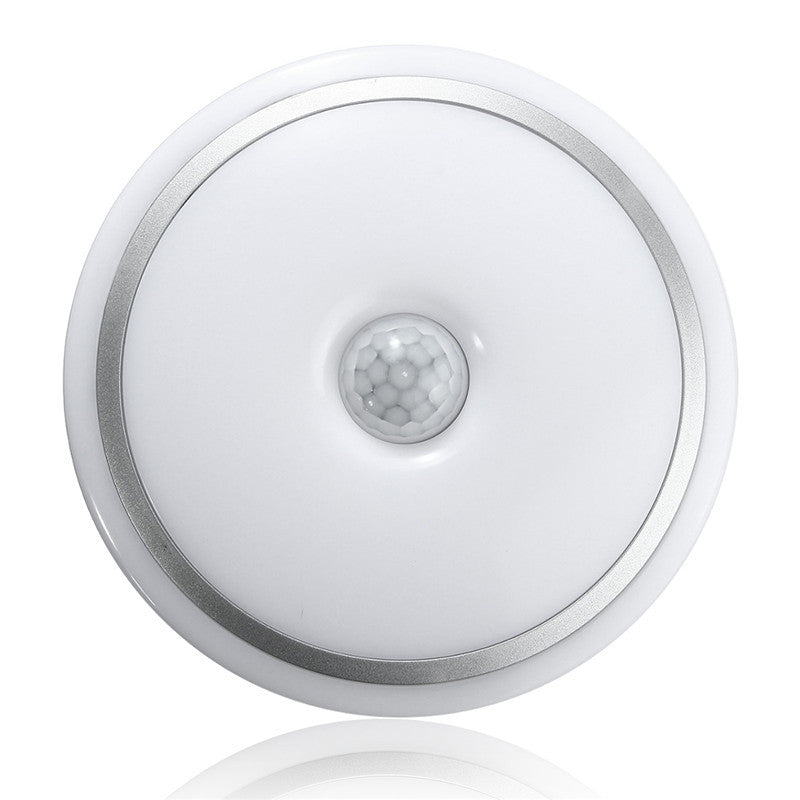 12W PIR Motion Sensor Infrared LED Ceiling Lamp Down Light Flush Mounted Fixture
