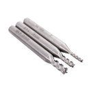 3 Shank HSS Shank Cutting Tool milling cutter With 4 flutes 2mm/3mm/4mm x 6 M8B7