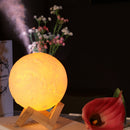 DecBest New 880ML Air Humidifier 3D Moon Lamp Diffuser Aroma Ultrasonic Humidifier Mist Purifier