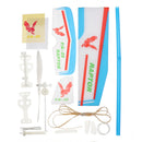 Elastic Rubber Band Powered DIY Propeller Plane Toy Kit Aircraft Model OutdoorToy
