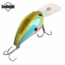 SeaKnight SK002 1PCS Crankbaits 11g 50mm Hard Fishing Lure Chubby Carp Fishing Baits Crank Wobblers