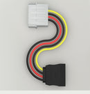 SAMZHE SATA Power Cable 4 PIN IDE SATA Splitter 0.2m HDD SDD Cable for Computer Connection