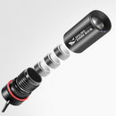 SMILING SHARK 2.5cm Length Q5 30M Portable Mini Flashlight LED LED Keychain Light Button Battery Flashlight