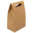 5pcs Kraft Paper Brown Lucky Party Gift Regal Goody Bags Cupcake Muffins Ca O1F3