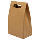 5pcs Kraft Paper Brown Lucky Party Gift Regal Goody Bags Cupcake Muffins Ca O1F3