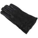 Men's Winter Leather Single Button Driving Gloves R4N8