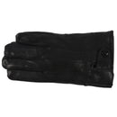 Men's Winter Leather Single Button Driving Gloves R4N8