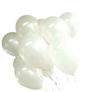 100 Balloons Birthday Wedding Party Decoration Club Balloons 25 cm Color: w