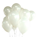 100 Balloons Birthday Wedding Party Decoration Club Balloons 25 cm Color: w