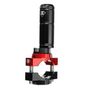32mm/42mm Motorcycle External Fixed Headlight Bracket Head Lamp Holder Fixture Adjustable Rod Accessories