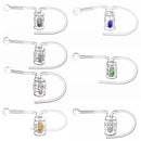 New Glass H ookah Pipes Craft Mini Four-sided Four Skulls Small H ookah Glass Skull