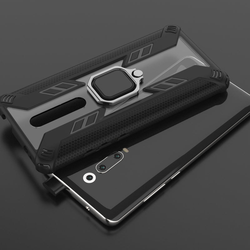 Bakeey Armor Shockproof Ring Holder Hard PC Protective Case For Xiaomi Mi9T / Xiaomi Mi 9T Pro / Xiaomi Redmi K20 / Redmi K20 Pro