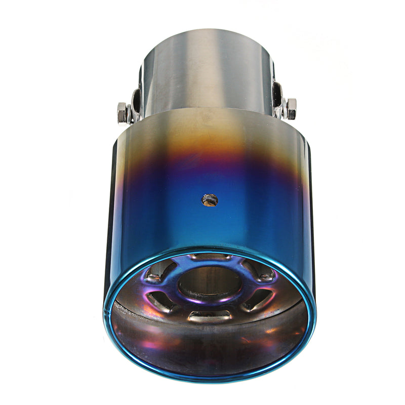 Universal Car Auto Exhaust Muffler Tip Stainless Steel Pipe Chrome Trim Modified Car Rear Tail Throat Liner Accessories