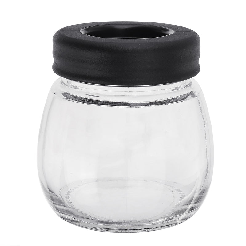 Coffee Mill Grinder Nut Stainless Steel Handle 2 Jars With Lid