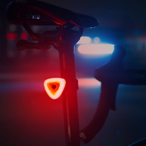 XANES STL15 Smart Brake Sensor Tail Light Bicycle Back Waterproof Safty Road Bike Cycling Motorcycle