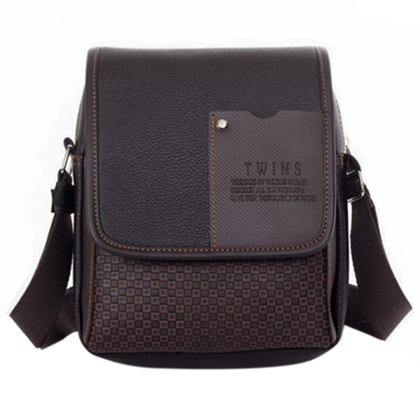 Pu Leather Men Messenger Bag Briefcase shoulder crossbody handbag business  P4L6